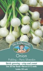 ONION PARIS SILVERSKIN SEED PACKET