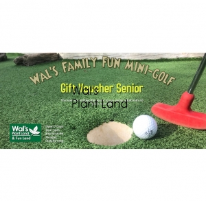 MINI GOLF SENIOR GIFT VOUCHER