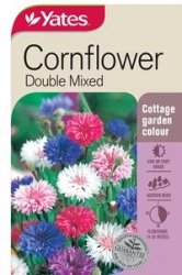 CORNFLOWER DOUBLE MIX SEED PACKET