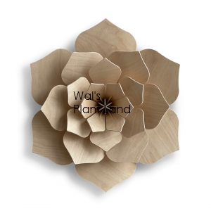 LOVI FLOWER NATRUAL WOOD 24CM