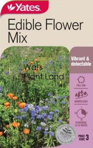 EDIBLE FLOWER MIX NZ SEED PACKET