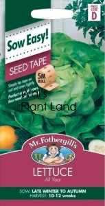 LETTUCE ALL YEAR SEED TAPE