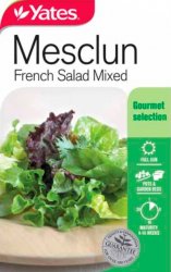 MESCLUN FRENCH SALAD SEED PACKET