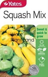 SQUASH SWEET AND KWIK MIX SEED PACKET