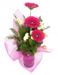 BOUQUET BRIGHT GERBERAS