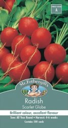 RADISH SCARLET GLOBE SEED PACKET