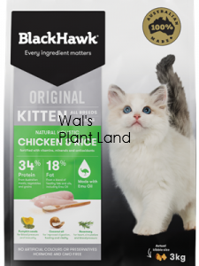 B/HWK KITTEN CHICKEN 3KG