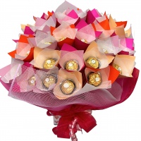 EDIBLE CHOCOLATE BOUQUET - LOVE