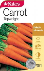 CARROT TOPWEIGHT SEED PACKET