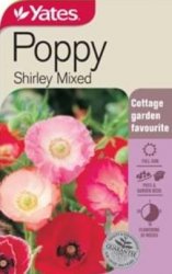 POPPY SHIRLEY MIXED SEED PACKET