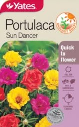 PORTULACA SUNDANCER SEED PACKET