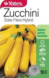 ZUCCHINI SOLAR FLARE SEED PACKET