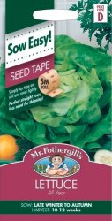 LETTUCE ALL YEAR SEED TAPE