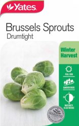 BRUSSEL SPROUTS DRUMTIGHT SEED PACKET