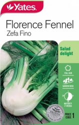 FLORENCE FENNEL ZEFA FINO SEED PACKET