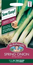 SPRING ONION ALL YEAR SEED TAPE