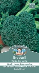 BROCCOLI ITALIAN SPROUTING SEED PACKET