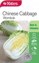 CHINESE CABBAGE WOMBOK SEED PACKET