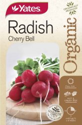 ORGANIC RADISH CHERRY BELL SEED PACKET