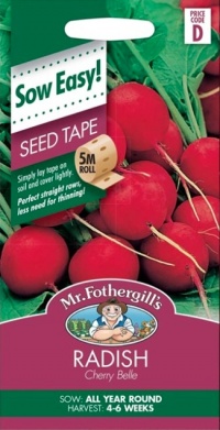 RADISH CHERRY BELLE SEED TAPE