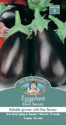 EGGPLANT BLACK BEAUTY SEED PACKET