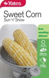 SWEETCORN SUN AND SNOW SEED PACKET