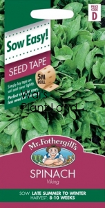 SPINACH VIKING SEED TAPE