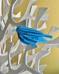 LOVI BIRD BLUE 12CM